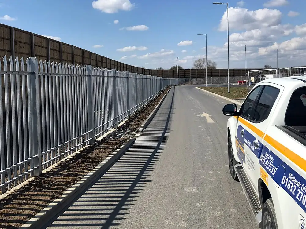 Commercial fencing installed by the NFF contracting team